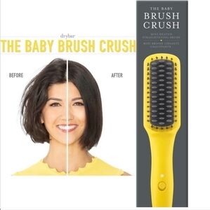 NWOT - Drybar Baby Brush Crush & Lil Lemon Drop Travel Brush